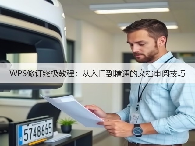 WPS修订终极教程:从入门到精通的文档审阅技巧(图3) WPS修订终极教程:从入门到精通的文档审阅技巧(图3)