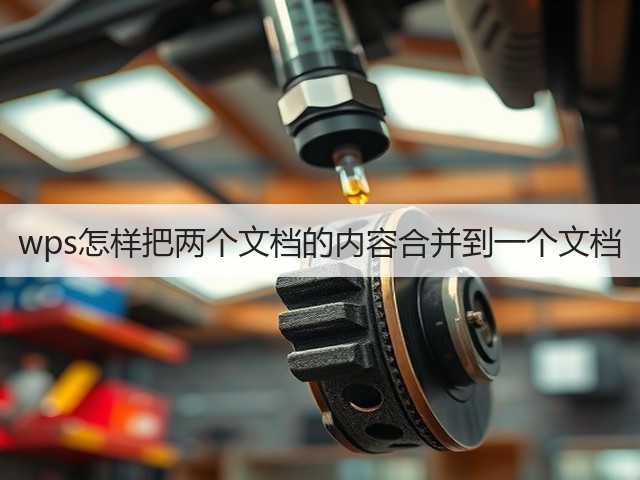 wps怎样把两个文档的内容合并到一个文档(图3)