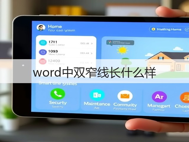 word中双窄线长什么样(图1) word中双窄线长什么样(图1)