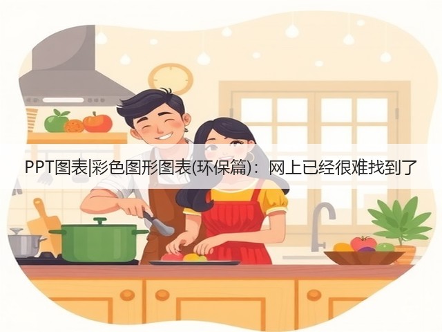 PPT图表|彩色图形图表(环保篇):网上已经很难找到了(图1) PPT图表|彩色图形图表(环保篇):网上已经很难找到了(图1)
