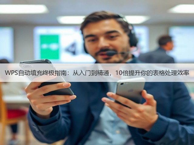 WPS自动填充终极指南:从入门到精通,10倍提升你的表格处理效率(图2) WPS自动填充终极指南:从入门到精通,10倍提升你的表格处理效率(图2)