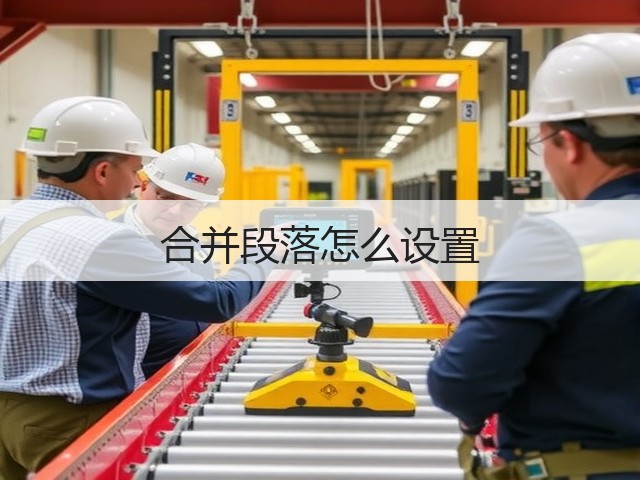 合并段落怎么设置(图2)