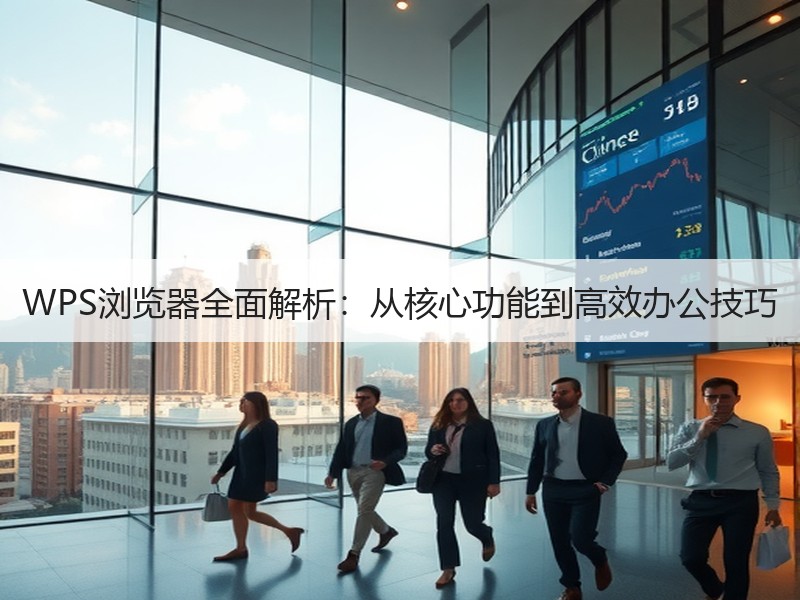 WPS浏览器全面解析：从核心功能到高效办公技巧 - 诺云壹观办公网