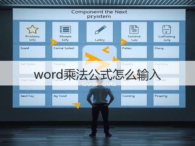 word乘法公式怎么输入(图2)