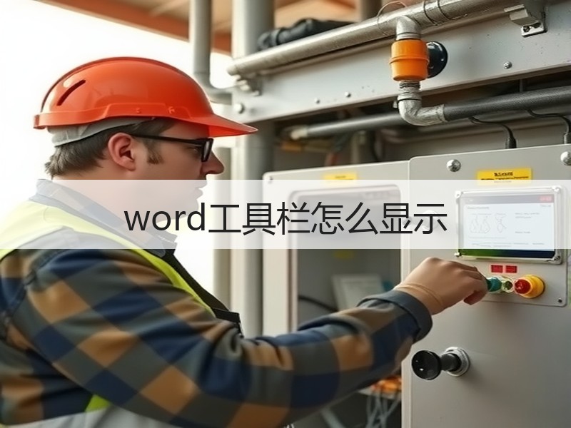 word工具栏怎么显示 - 诺云壹观办公网