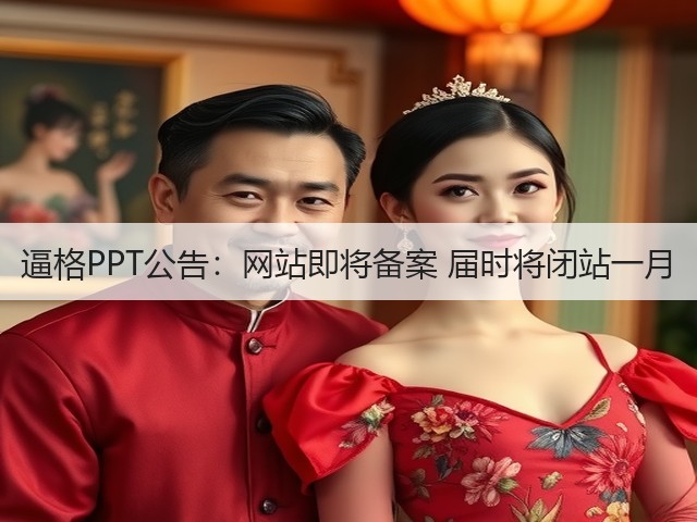 逼格PPT公告:网站即将备案 届时将闭站一月(图3) 逼格PPT公告:网站即将备案 届时将闭站一月(图3)