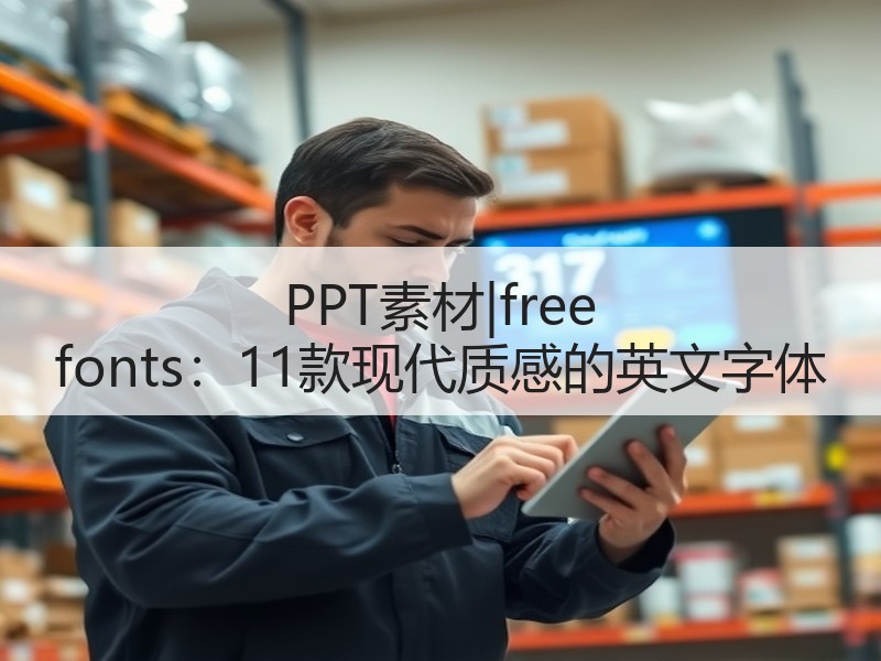 PPT素材|free fonts：11款现代质感的英文字体 - 诺云壹观办公网