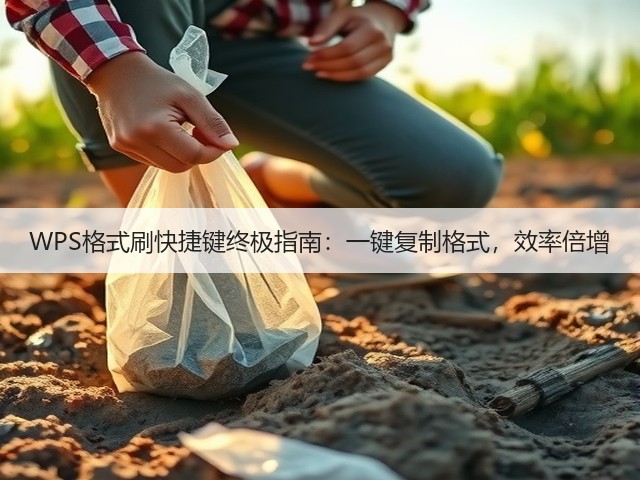 WPS格式刷快捷键终极指南:一键复制格式,效率倍增(图1) WPS格式刷快捷键终极指南:一键复制格式,效率倍增(图1)