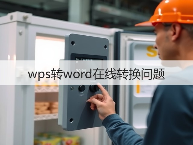 wps转word在线转换问题(图3) wps转word在线转换问题(图3)