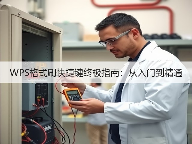 WPS格式刷快捷键终极指南:从入门到精通(图3) WPS格式刷快捷键终极指南:从入门到精通(图3)