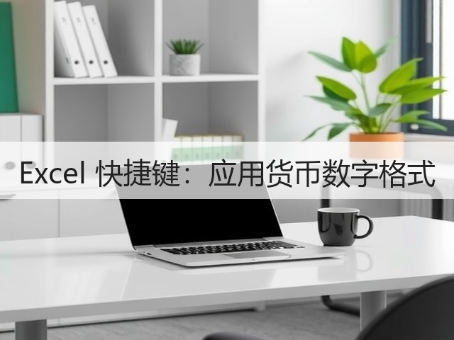 Excel 快捷键：应用货币数字格式(图2)