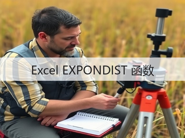 Excel EXPONDIST 函数(图1) Excel EXPONDIST 函数(图1)