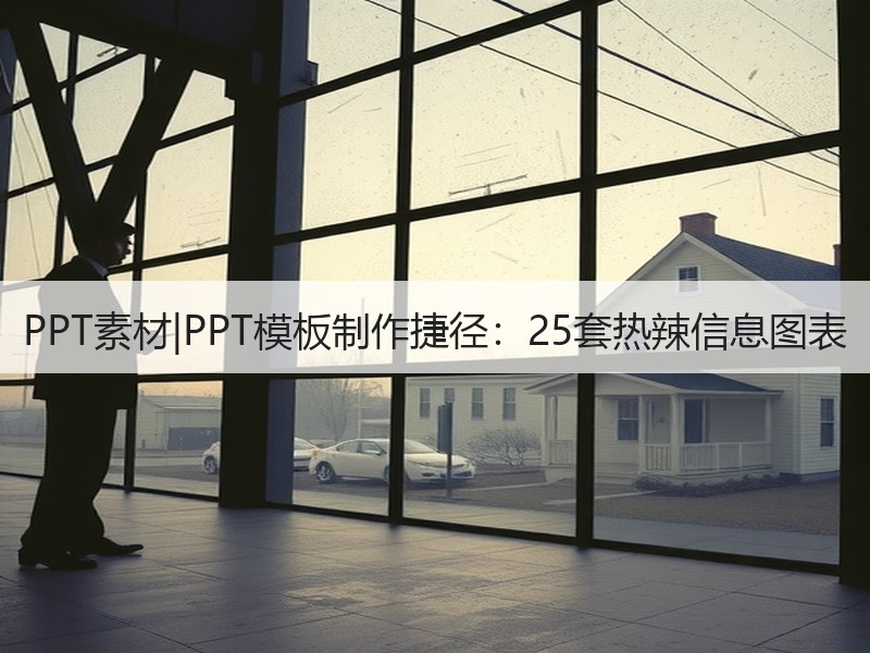PPT素材|PPT模板制作捷径：25套热辣信息图表 - 诺云壹观办公网