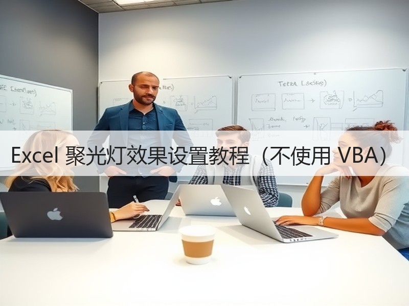 Excel 聚光灯效果设置教程（不使用 VBA） - 诺云壹观办公网