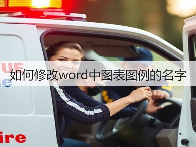 如何修改word中图表图例的名字(图1)