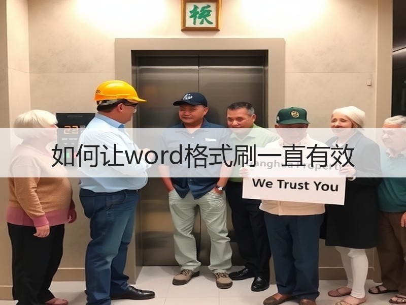 如何让word格式刷一直有效 - 诺云壹观办公网
