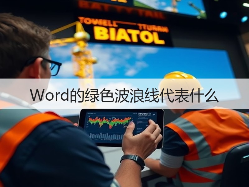 Word的绿色波浪线代表什么 - 诺云壹观办公网