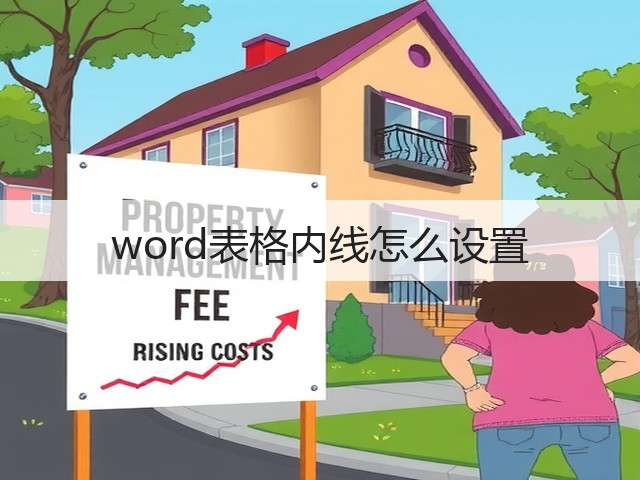 word表格内线怎么设置(图2) word表格内线怎么设置(图2)