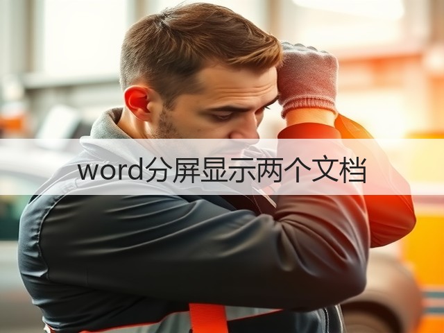 word分屏显示两个文档(图2)