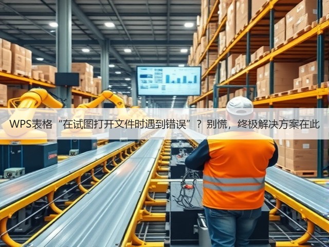 WPS表格“在试图打开文件时遇到错误”?别慌,终极解决方案在此(图2) WPS表格“在试图打开文件时遇到错误”?别慌,终极解决方案在此(图2)