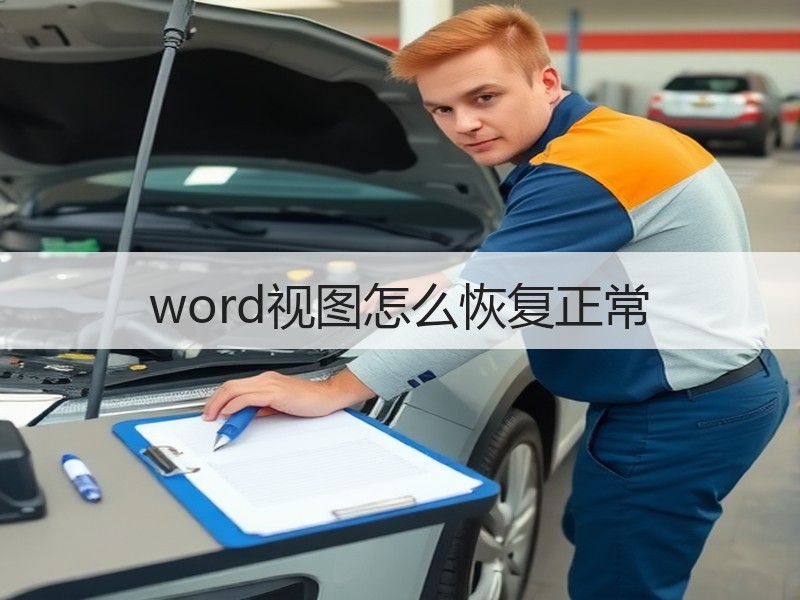 word视图怎么恢复正常 - 诺云壹观办公网