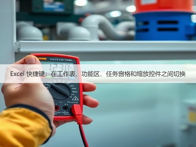 Excel 快捷键:在工作表、功能区、任务窗格和缩放控件之间切换(图1) Excel 快捷键:在工作表、功能区、任务窗格和缩放控件之间切换(图1)