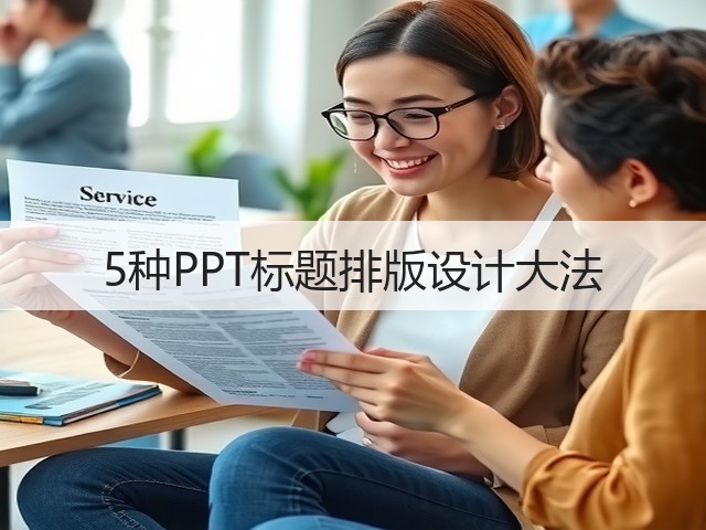 5种PPT标题排版设计大法(图1) 5种PPT标题排版设计大法(图1)