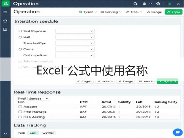 Excel 公式中使用名称(图1)