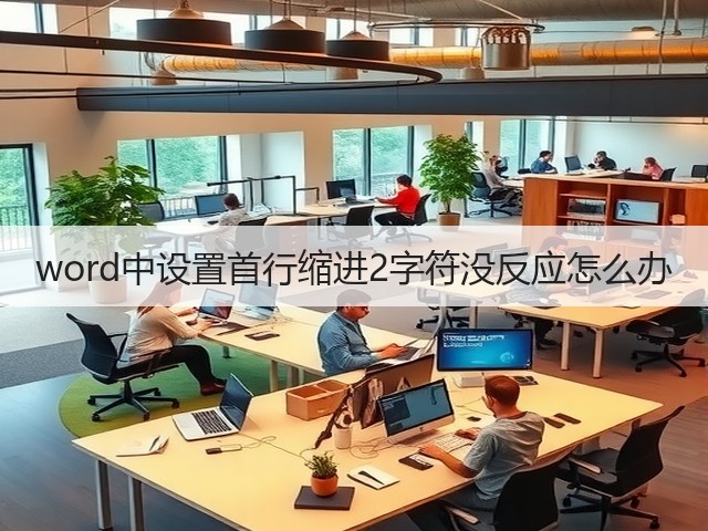 word中设置首行缩进2字符没反应怎么办(图3) word中设置首行缩进2字符没反应怎么办(图3)