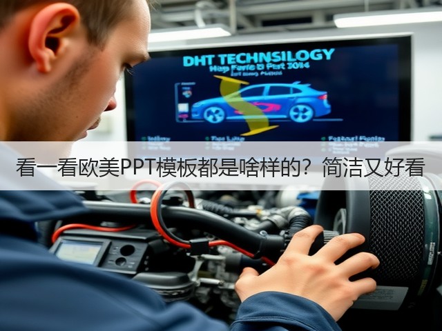 看一看欧美PPT模板都是啥样的？简洁又好看(图1)