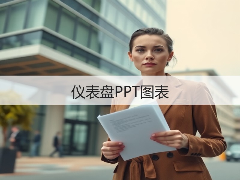 仪表盘PPT图表