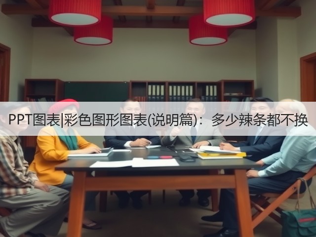 PPT图表|彩色图形图表(说明篇):多少辣条都不换(图1) PPT图表|彩色图形图表(说明篇):多少辣条都不换(图1)