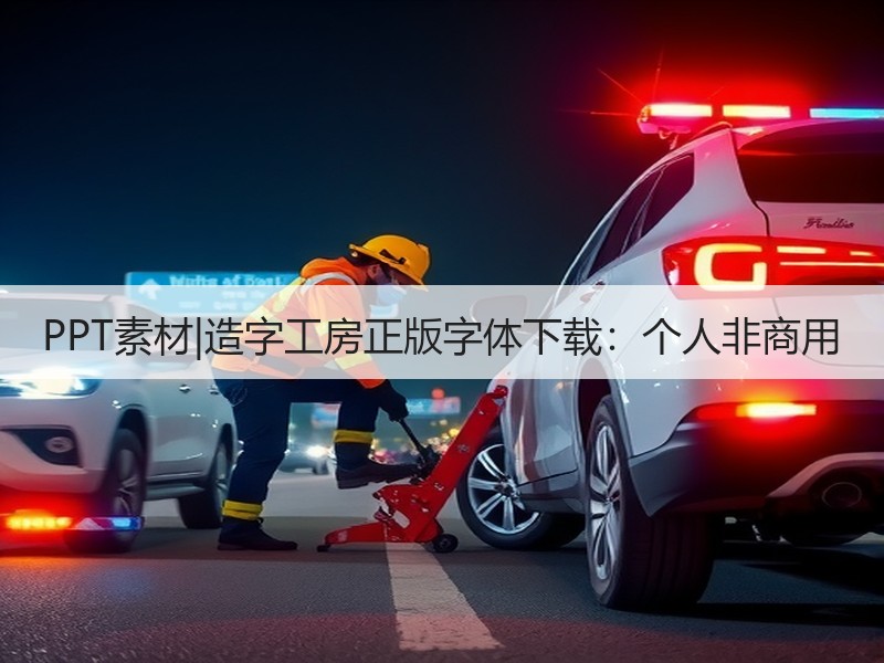 PPT素材|造字工房正版字体下载：个人非商用 - 诺云壹观办公网