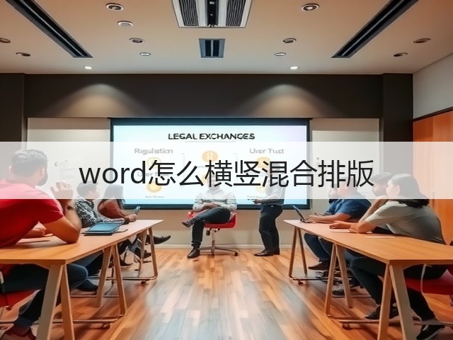 word怎么横竖混合排版(图2)
