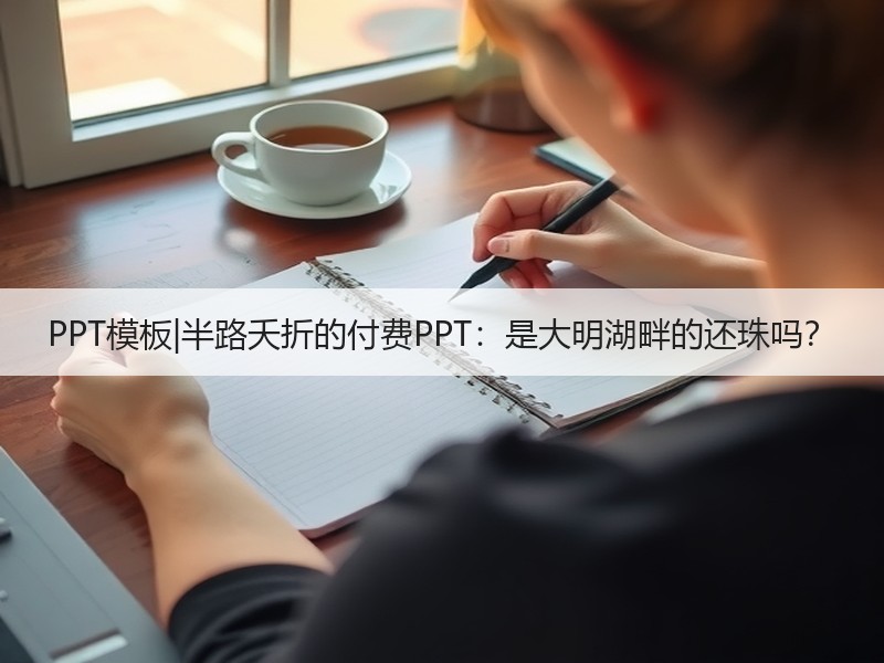 PPT模板|半路夭折的付费PPT：是大明湖畔的还珠吗？ - 诺云壹观办公网