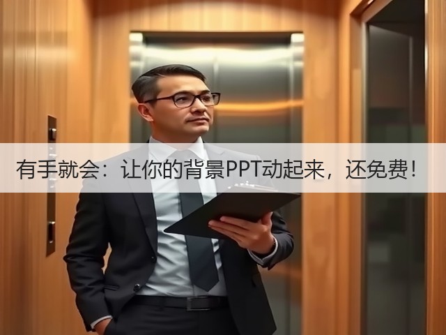 有手就会：让你的背景PPT动起来，还免费！(图1)