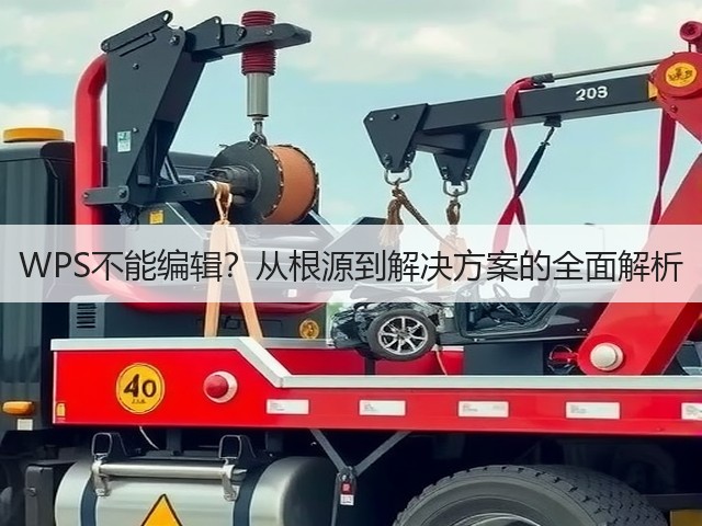 WPS不能编辑?从根源到解决方案的全面解析(图3) WPS不能编辑?从根源到解决方案的全面解析(图3)