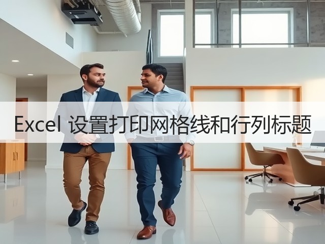Excel 设置打印网格线和行列标题(图2) Excel 设置打印网格线和行列标题(图2)