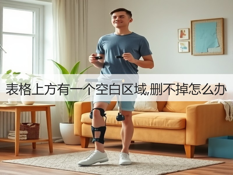 表格上方有一个空白区域,删不掉怎么办 - 诺云壹观办公网