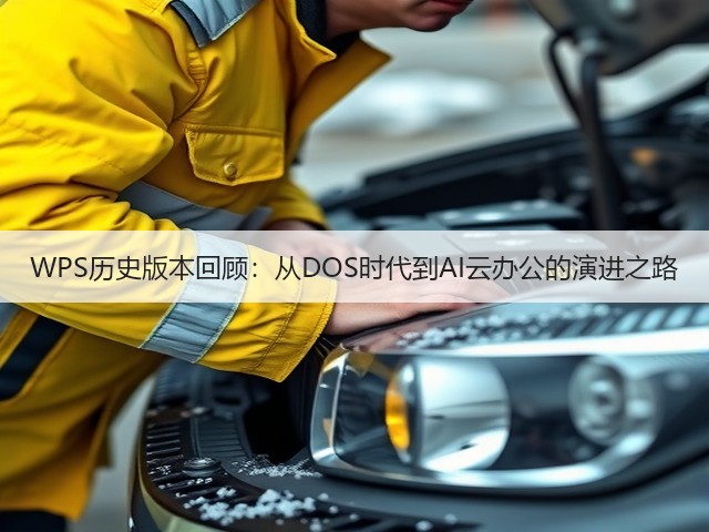 WPS历史版本回顾:从DOS时代到AI云办公的演进之路(图2) WPS历史版本回顾:从DOS时代到AI云办公的演进之路(图2)