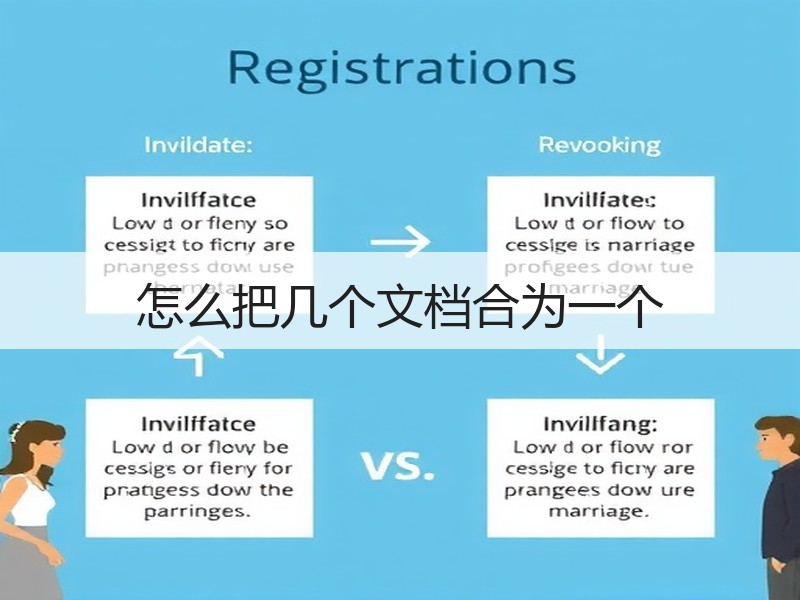 怎么把几个文档合为一个 - 诺云壹观办公网