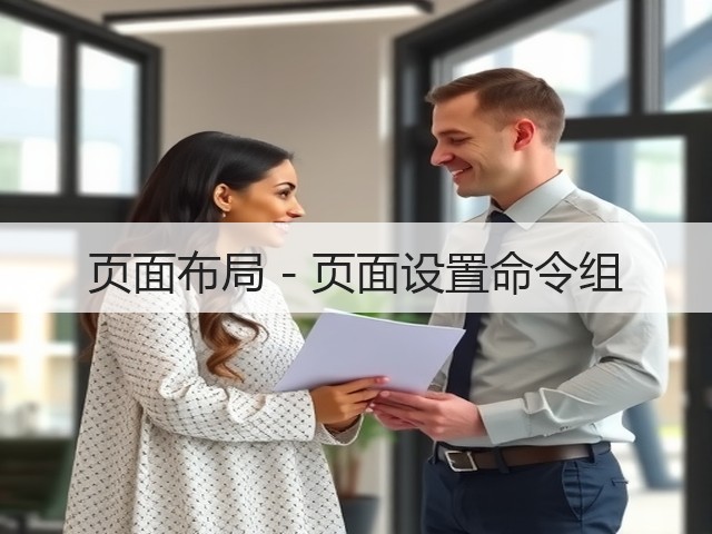 页面布局 - 页面设置命令组(图3) 页面布局 - 页面设置命令组(图3)