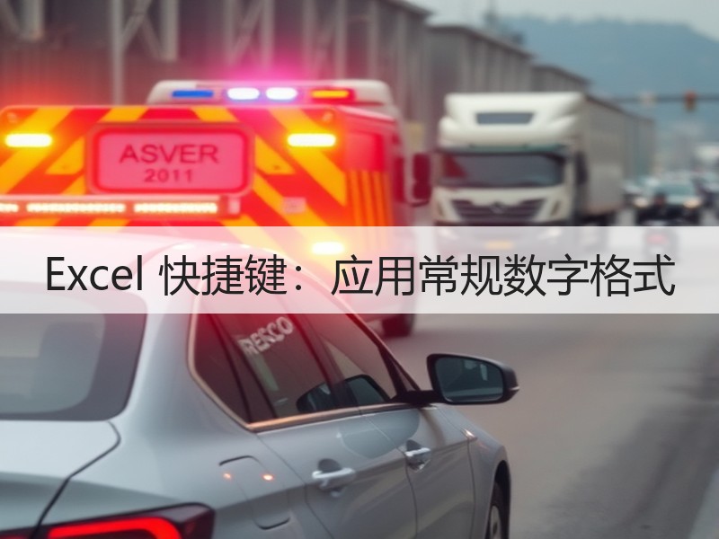 Excel 快捷键：应用常规数字格式 - 诺云壹观办公网