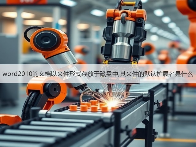 word2010的文档以文件形式存放于磁盘中,其文件的默认扩展名是什么(图2) word2010的文档以文件形式存放于磁盘中,其文件的默认扩展名是什么(图2)