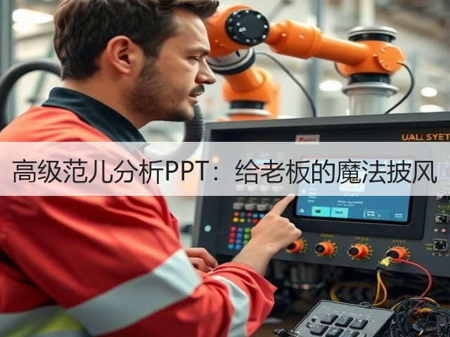 高级范儿分析PPT:给老板的魔法披风(图2) 高级范儿分析PPT:给老板的魔法披风(图2)