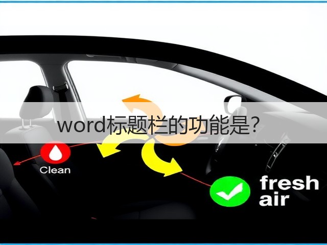 word标题栏的功能是?(图3) word标题栏的功能是?(图3)