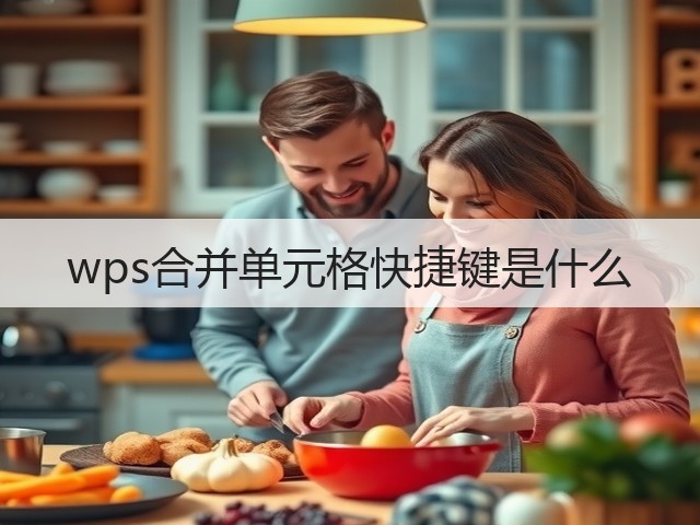 wps合并单元格快捷键是什么(图2)