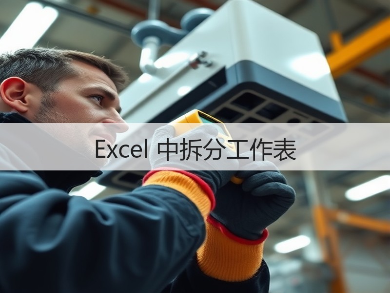 Excel 中拆分工作表 - 诺云壹观办公网