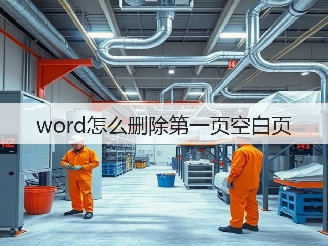 word怎么删除第一页空白页(图2) word怎么删除第一页空白页(图2)
