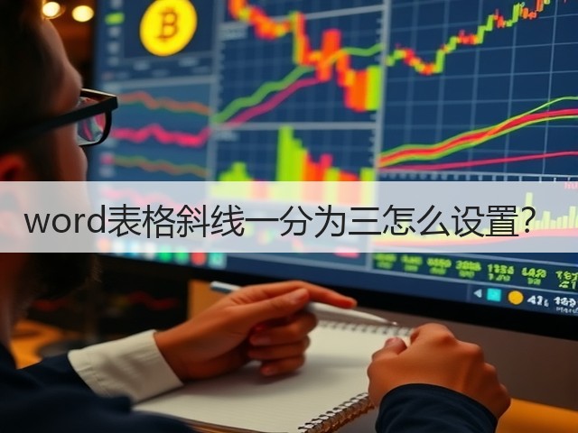 word表格斜线一分为三怎么设置?(图1) word表格斜线一分为三怎么设置?(图1)